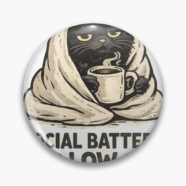 Item preview, Funny Black Cat Coffee T-Shirt Design  designed and sold by Saeed  Ahmad.