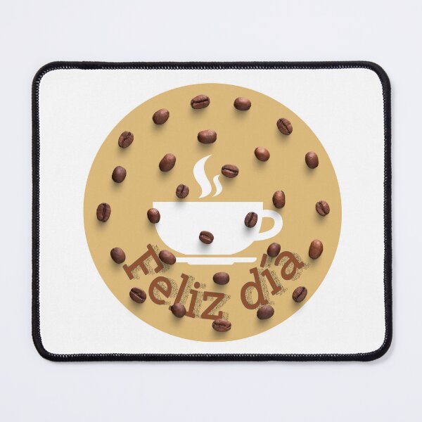 Item preview, Happy Day Circle with Coffee Beans designed and sold by Lorens Designs.