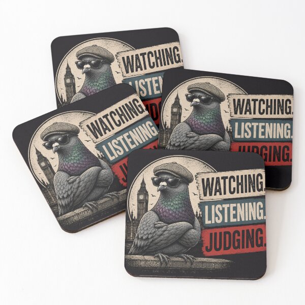 Item preview, Listening Watching Judging designed and sold by AllThatIsWelsh.