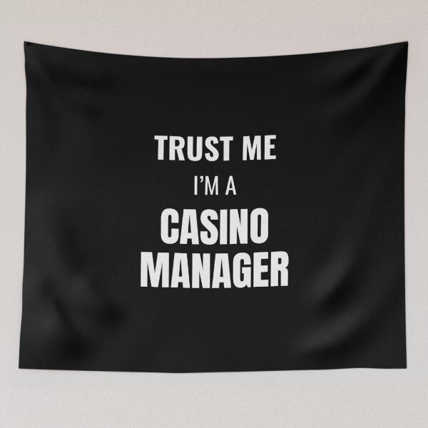 Item preview, Trust Me I'm a Casino Manager (White) designed and sold by ShipCrewNation.