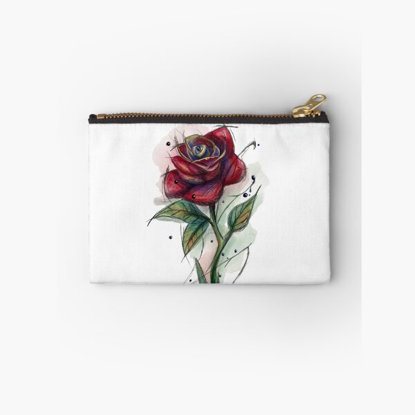 Item preview, Gothic Surreal Rose Eyeball Watercolor Sketch Dark Art Tattoo Style designed and sold by Daily-chaos.