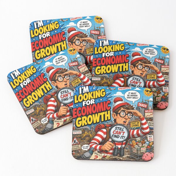Item preview, Looking For Economic Growth designed and sold by AllThatIsWelsh.