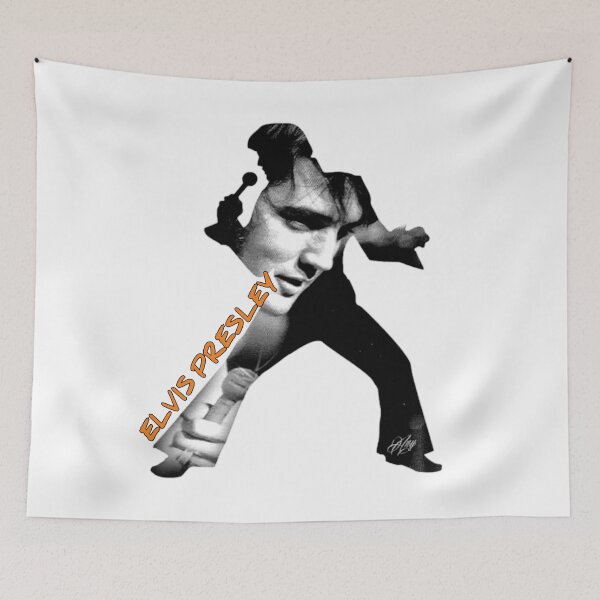 Item preview, Vintage 1950s Rock and Roll Guitarist - Retro Rockabilly King Art designed and sold by britjonny52.