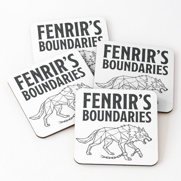 Item preview, Fenrir's Boundaries Norse Mythology Chained Wolf Tee designed and sold by GabeMountainArt.