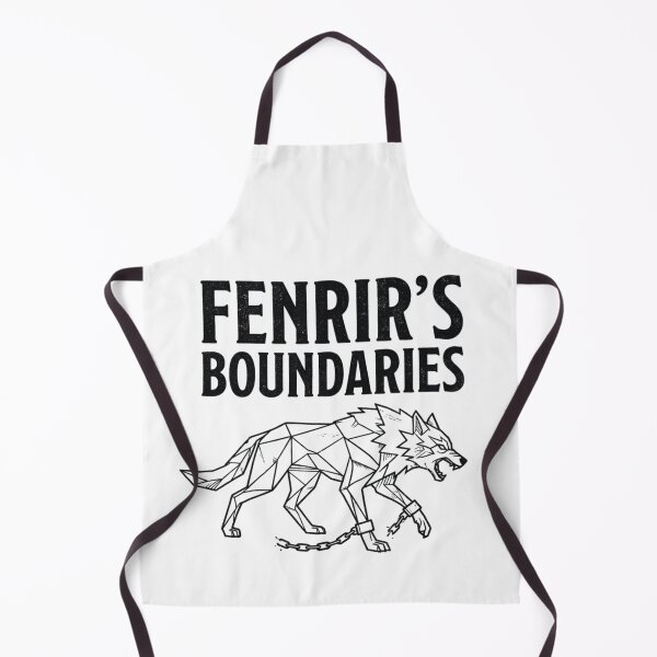 Item preview, Fenrir's Boundaries Norse Mythology Chained Wolf Tee designed and sold by GabeMountainArt.