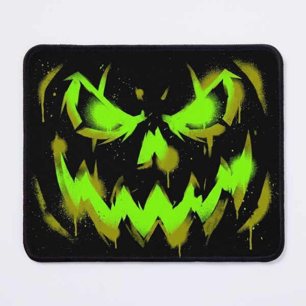 Item preview, Green Graffiti Spray Paint Pumpkin Face Shirt designed and sold by TeNovaStudio.