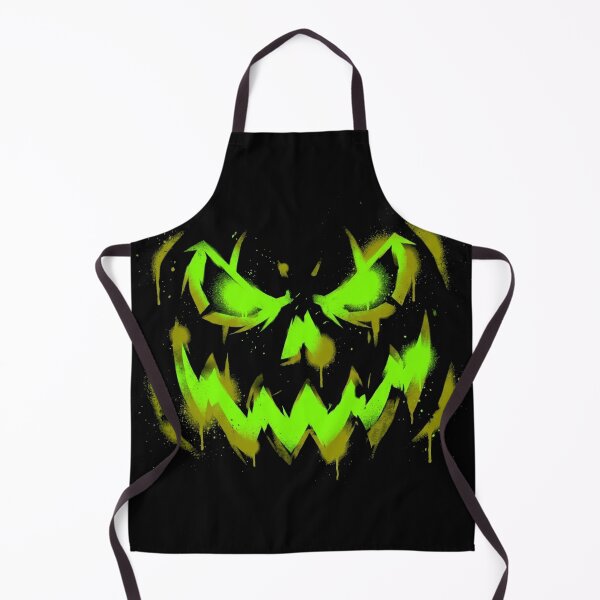 Item preview, Green Graffiti Spray Paint Pumpkin Face Shirt designed and sold by TeNovaStudio ⭐⭐⭐⭐⭐.