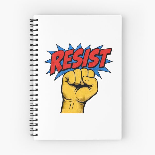 Item preview, Pop Art Resist Fist Comic Book Style Graphic designed and sold by ByKayaPrints.