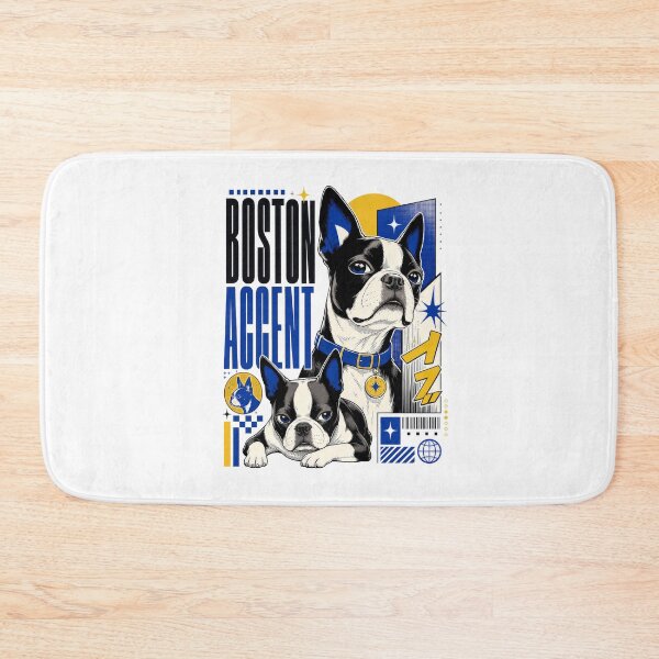 Item preview, Boston Terrier Urban Streetwear Dog Graphic designed and sold by AntiqueImages.