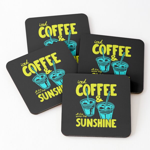 Item preview, Iced Coffee and Sunshine All Day Every Day Summer Aesthetic designed and sold by Rahamkshop.