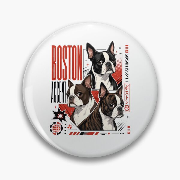 Item preview, Boston Terrier Dog Lover Japanese Streetwear Style designed and sold by AntiqueImages.