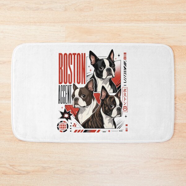 Item preview, Boston Terrier Dog Lover Japanese Streetwear Style designed and sold by AntiqueImages.