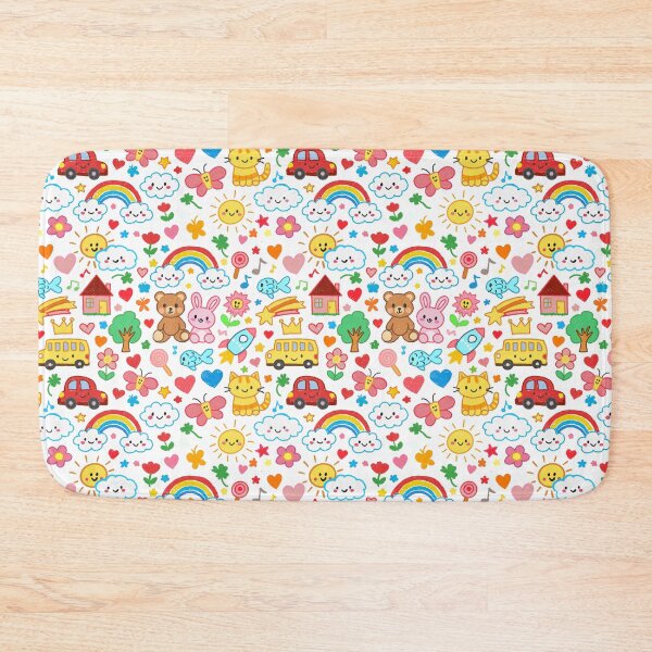 Item preview, Kindergarten Preschool Doodle Pattern designed and sold by CI Creative Design LLC.