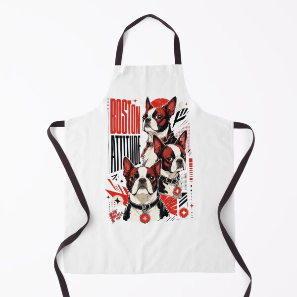 Item preview, Boston Terrier Attitude Urban Kawaii Dog Design designed and sold by AntiqueImages.
