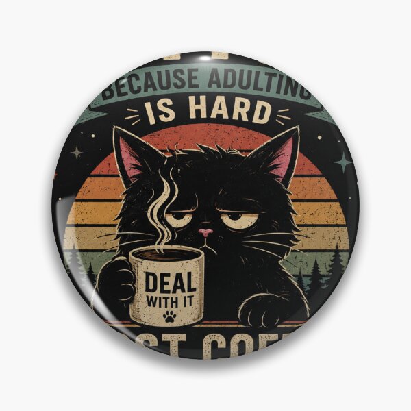 Item preview, First Coffee Then We Talk Funny Black Cat Coffee Lover Retro Vintage T-Shirt designed and sold by faithsunflower.