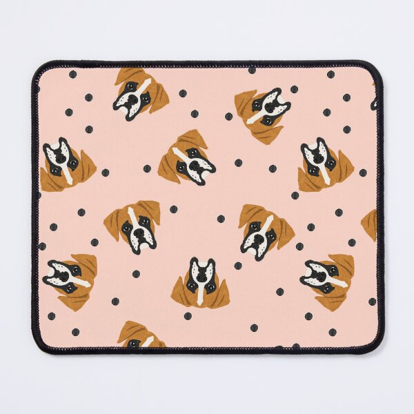 Item preview, Blush Flashy Fawn Marker Boxer Tossed Dot designed and sold by Pelch Art.