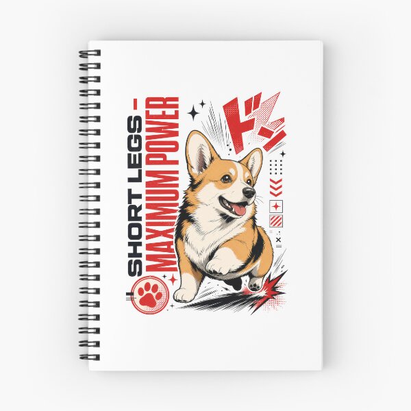 Item preview, Corgi Short Legs Maximum Power Comic Style designed and sold by AntiqueImages.