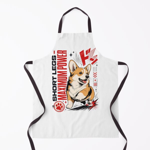 Item preview, Corgi Short Legs Maximum Power Comic Style designed and sold by AntiqueImages.