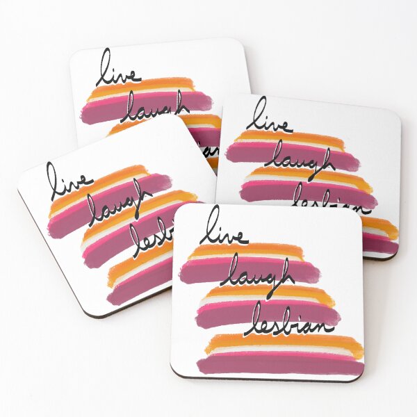 Item preview, Live laugh lesbian designed and sold by mousse-tache.
