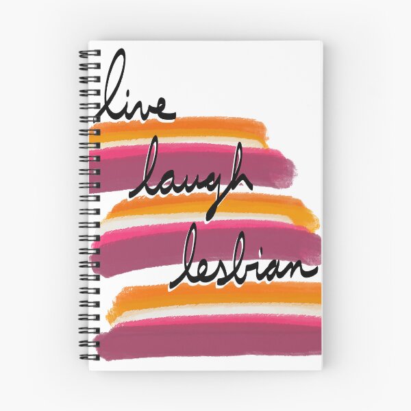 Item preview, Live laugh lesbian designed and sold by mousse-tache.