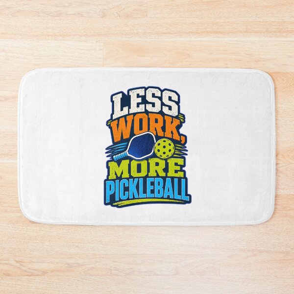 Item preview, Less Work More Pickleball Retro Sport designed and sold by Mr Lee.