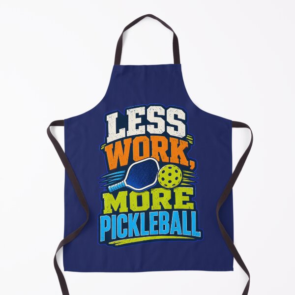 Item preview, Less Work More Pickleball Retro Sport designed and sold by Mr Lee.