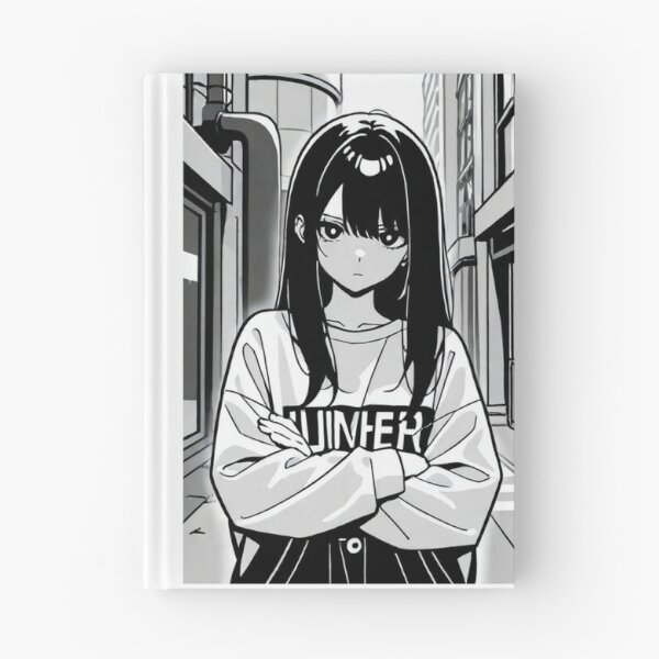 Item preview, Art - Contemporary Manga Character, Defensive Attitude designed and sold by AnimeShin.