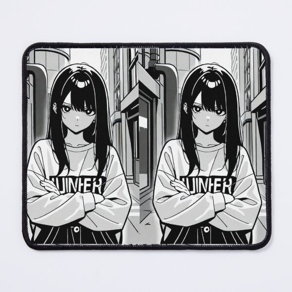 Item preview, Art - Contemporary Manga Character, Defensive Attitude designed and sold by AnimeShin.