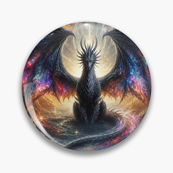 Item preview, Cosmic Galaxy Dragon | Celestial Fantasy Wall Art | Nebula Dragon Printable | Space Dragon Digital Download designed and sold by DrakariArt.