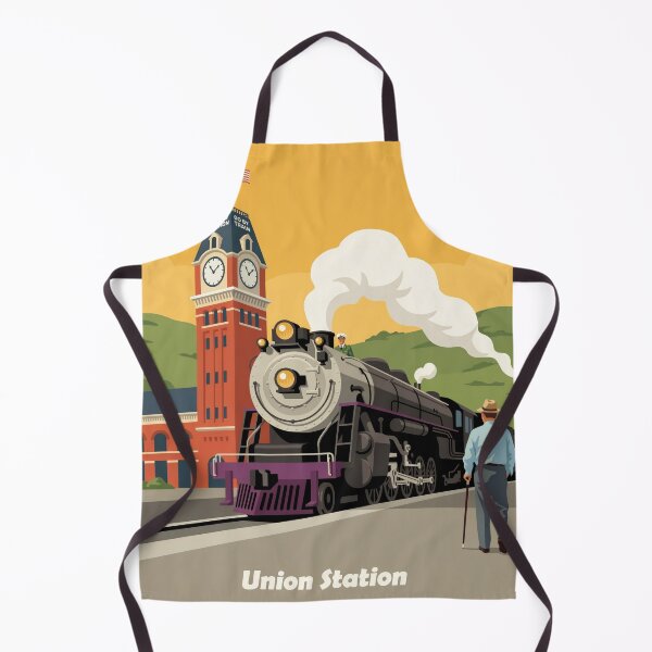 Item preview, Vintage Steam Train Travel Poster | Retro Railway Locomotive Illustration designed and sold by paulo silveira.