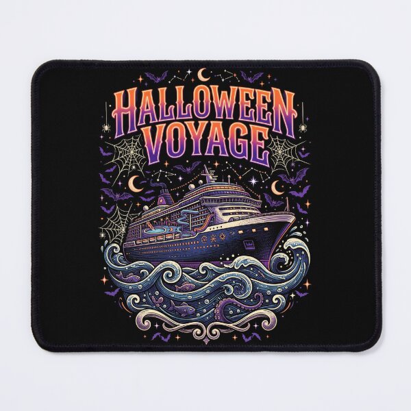 Item preview, Vintage Halloween Voyage Family Cruise Shirt designed and sold by TeNovaStudio.