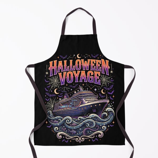 Item preview, Vintage Halloween Voyage Family Cruise Shirt designed and sold by TeNovaStudio.