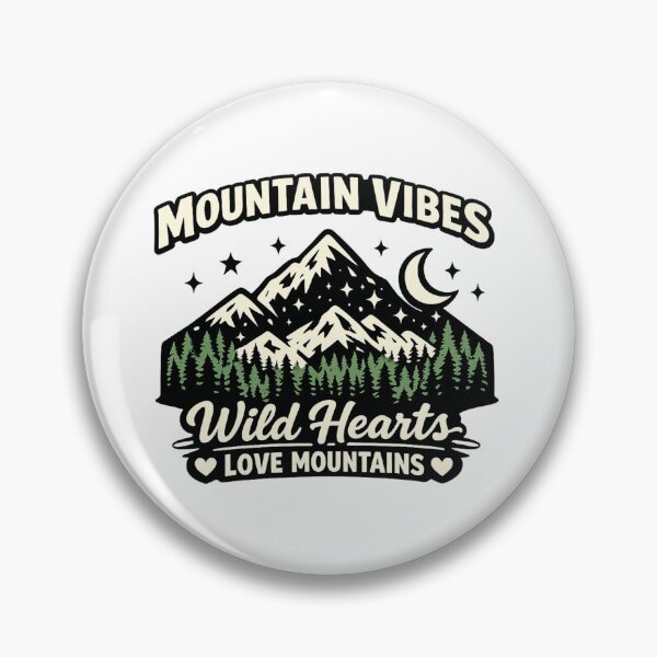 Item preview, Wild Hearts Love Mountains Mountain Vibes designed and sold by DPBTees70.
