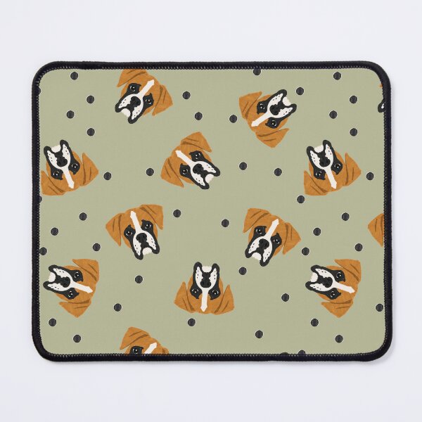 Item preview, Sage Flashy Fawn Marker Boxer Tossed Dot designed and sold by Pelch Art.