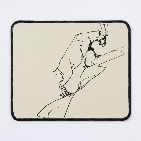 Item preview, Mountain Goat on a Cliff designed and sold by lautir.
