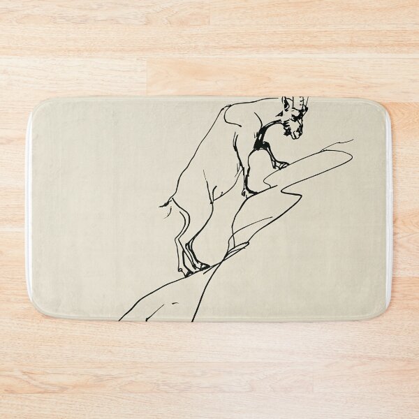 Item preview, Mountain Goat on a Cliff designed and sold by lautir.