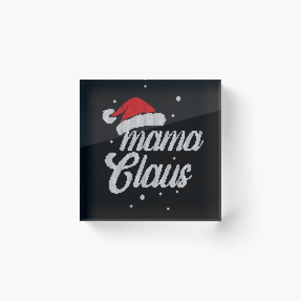 Item preview, Mama Claus Funny Ugly Christmas Mom Gift designed and sold by clickbongski.