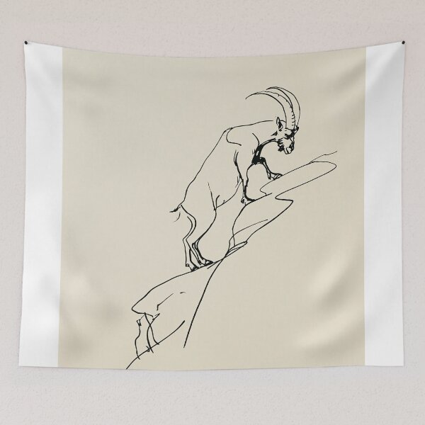 Item preview, Mountain Goat on a Cliff designed and sold by lautir.