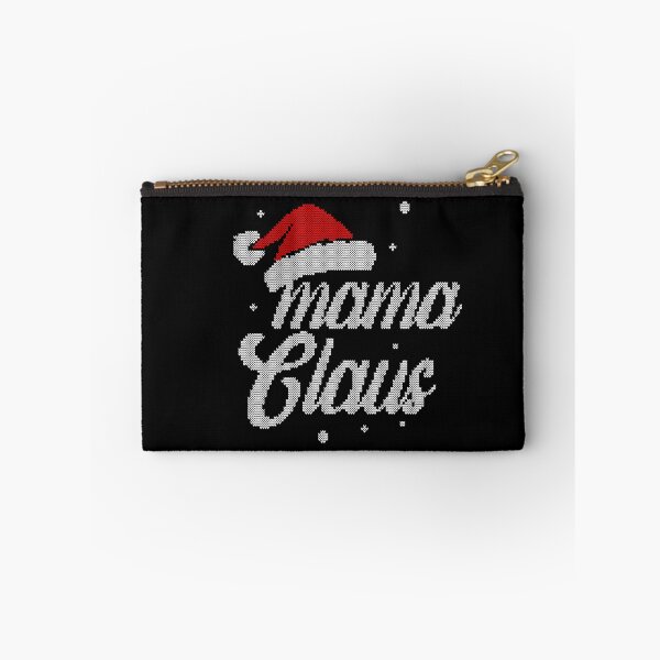 Aperçu de l'œuvre Cadeau de Noël drôle et moche pour maman : Maman Claus créée et vendue par clickbongski.