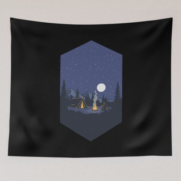 Item preview, Cozy Night Campfire designed and sold by Catzura.