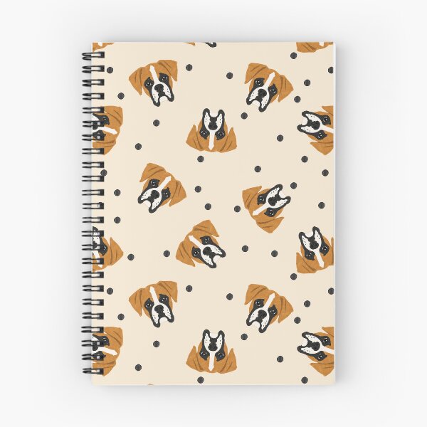 Item preview, Ivory Flashy Fawn Marker Boxer Tossed Dot designed and sold by Pelch Art.
