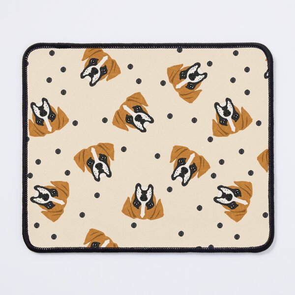 Item preview, Ivory Flashy Fawn Marker Boxer Tossed Dot designed and sold by Pelch Art.