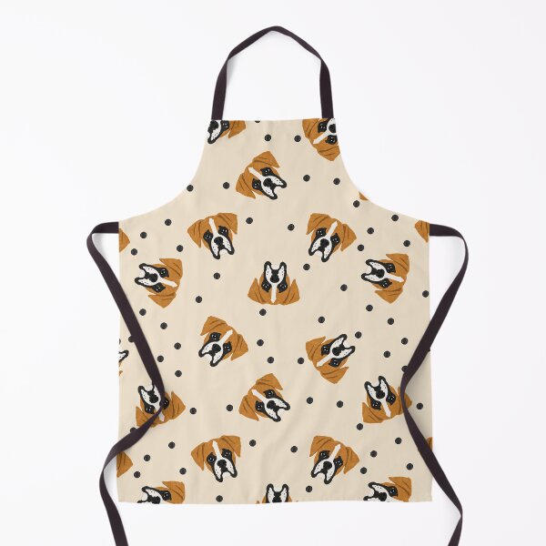 Item preview, Ivory Flashy Fawn Marker Boxer Tossed Dot designed and sold by Pelch Art.