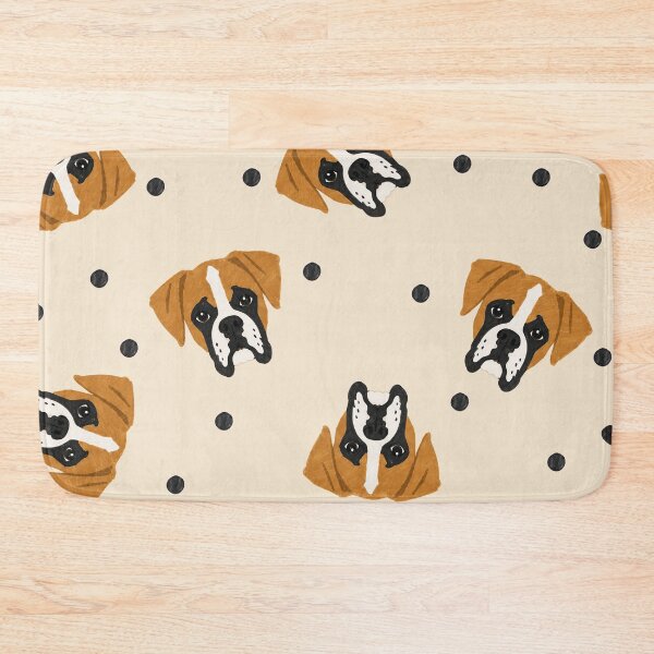 Item preview, Ivory Flashy Fawn Marker Boxer Tossed Dot designed and sold by Pelch Art.