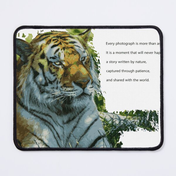 Item preview, Majestic Tiger Wild Digital Art designed and sold by Mundopirri.