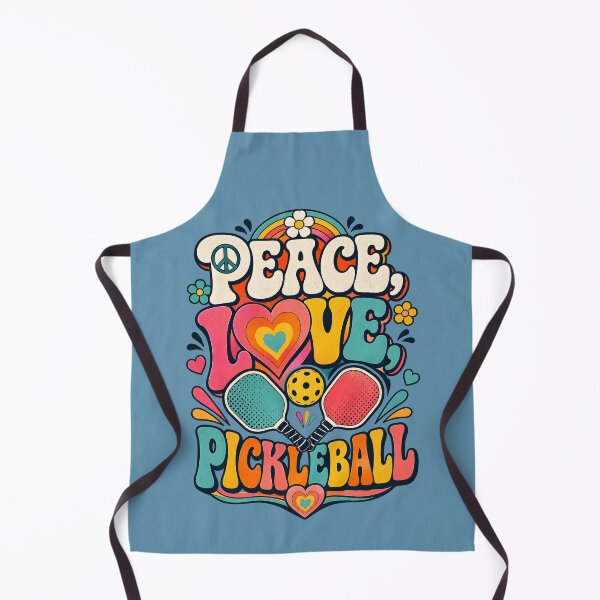 Item preview, Peace Love Pickleball Groovy Retro Sport designed and sold by Mr Lee.