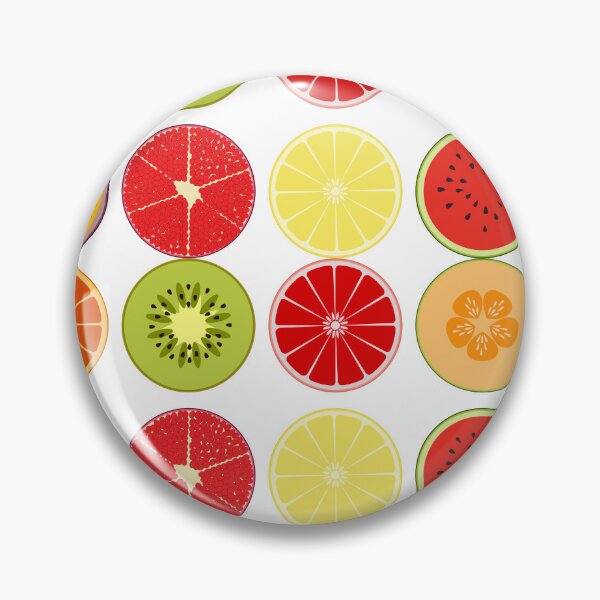 Item preview, Citrus Fruit Slices Pattern - Colorful Tropical Fruit Collection designed and sold by YourHue.