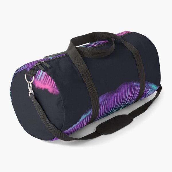 Item preview, Psychedelic Mushroom Spore Print Trippy Art Purple Teal designed and sold by Arobinoz.