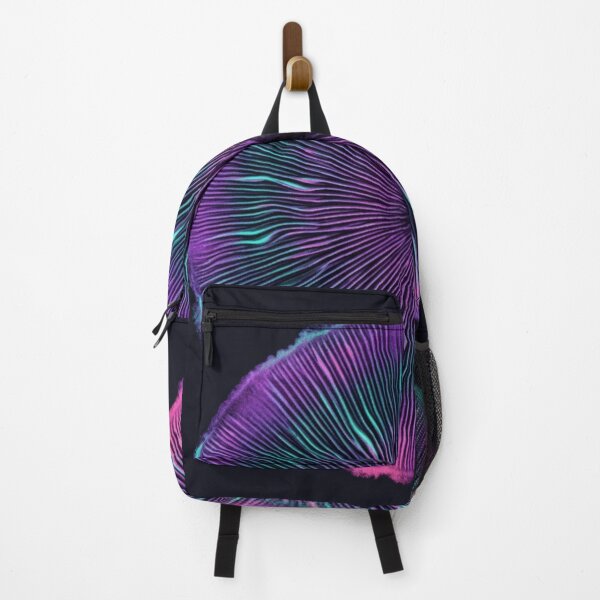 Item preview, Psychedelic Mushroom Spore Print Trippy Art Purple Teal designed and sold by Arobinoz.