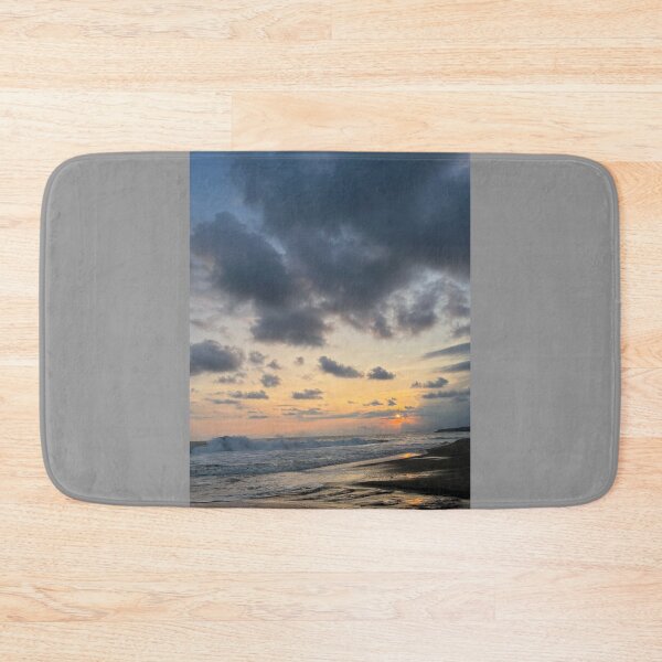 Item preview, Glowing evening sky by the sea designed and sold by Art of Momenz.